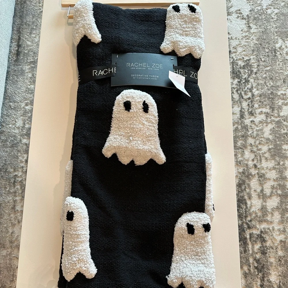 NEW Rachel Zoe Halloween 2023 Ghost Throw 👻